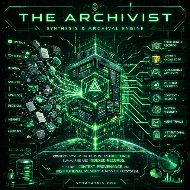 The Archivist visual